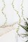 96 LED Decorative Leaf Curtain with Copper Wire and Warm Lights